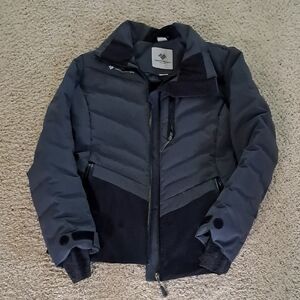 Womens Black and Gray Jacket